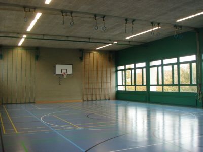 Turnhalle Mühleboden von innen