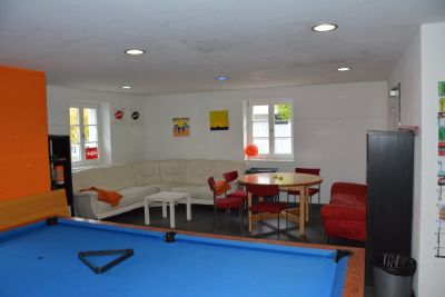 Innenraum des Jugendhauses